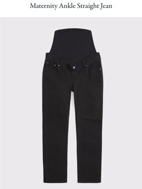 Abercrombie Maternity Ankle Straight Jeans Size 29